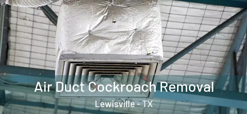 Air Duct Cockroach Removal Lewisville - TX